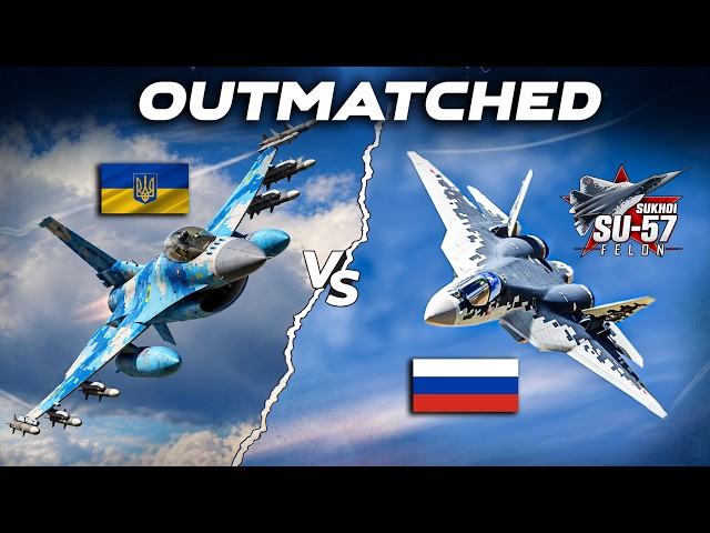 OUTMATCHED - Ukrainian F-16C Viper Vs Russian Su-57 | Digital Combat Simulator | DCS |