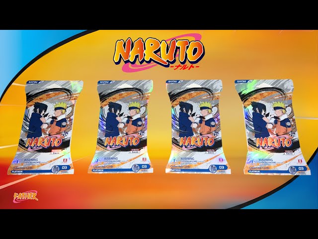 4 Naruto Chapter Jin Blister Packs Opening #1