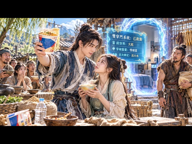 【FULL】窮小夥帶著泡麵穿越古代竟遇到二皇子弒父奪位，怎料一碗泡麵竟把古人香暈過去，紛紛背叛二皇子投靠小夥，還擁護他為新王！