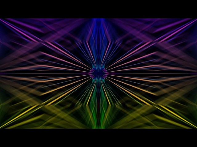Bending Time Purple Green VJ Loop Animated Motion Background Wallpaper Screensaver