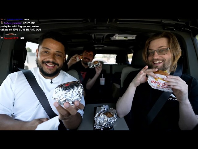 [AUG/08/26] 🍔SETTLING THE IN-N-OUT VS FIVE GUYS DEBATE 🍔 w/ ROFLGATOR & SODAPOPPIN