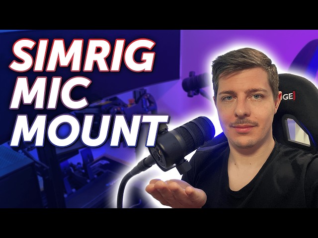 Best Way to Mount a Mic to Your Sim Rig  – The Cleanest Solution!