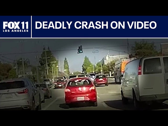 Video shows SUV crashing into Metro bus in Chatsworth