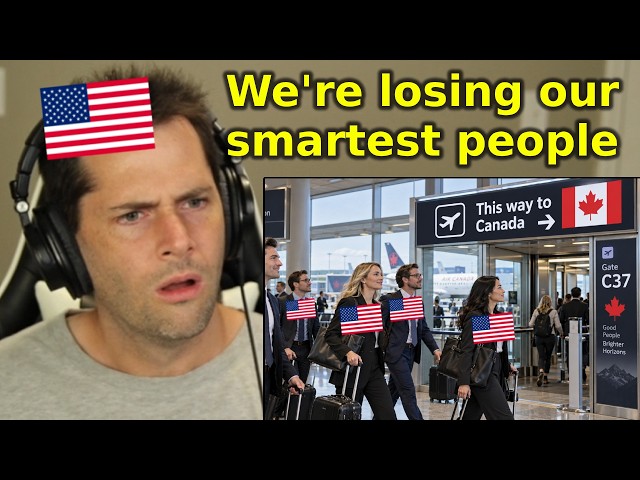 American Reacts to Top US Talent Moving to Canada