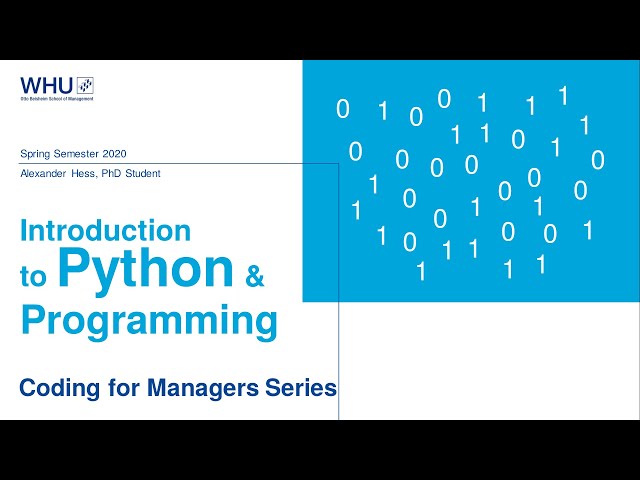 Ch.0: Jupyter Lab Tutorial | Intro to Python & Programming | Coding for Managers Series