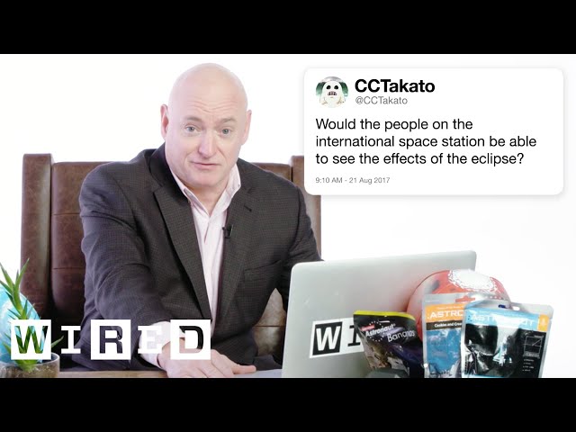 Astronaut Answers Space Questions From Twitter | Tech Support | WIRED