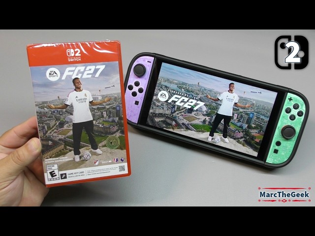 EA Sports FC 27 Unboxing & Gameplay on Nintendo Switch 2