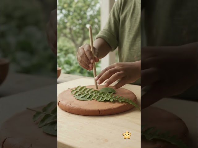 Relaxing ASMR for Kids | The Leafy Clay Face 🍃 #kidsanimation