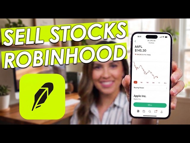 How to Sell Your Stocks on Robinhood - Quick Tutorial