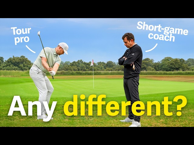 Is a lesson with a tour professional any different?