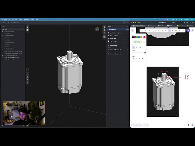 mechanical design - rotary inverted pendulum