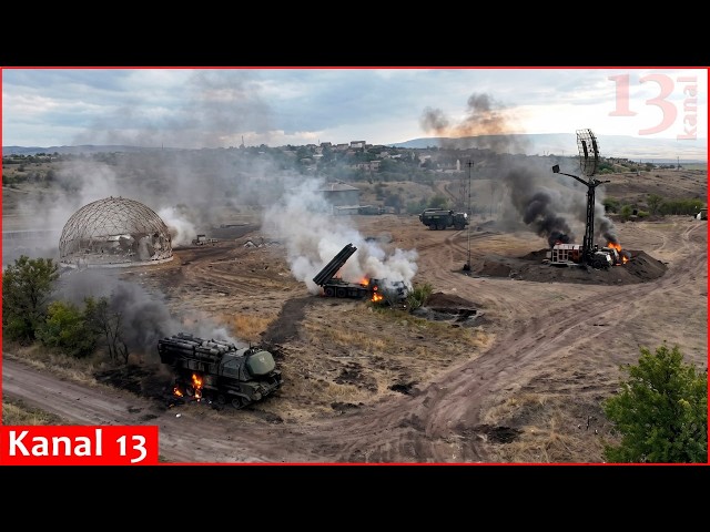 Ukrainian troops hunt high-value Russian targets - Buk-M3 air defence system among assets hit