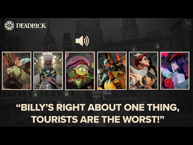 All 6 New Incoming Hero Voice Previews! | Valve's DEADLOCK