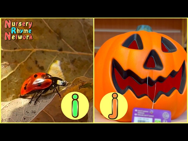 A to Z of Autumn 🍂 🎃 🌽 🌦 ABC Learning Song for Toddlers and Kids ❤️