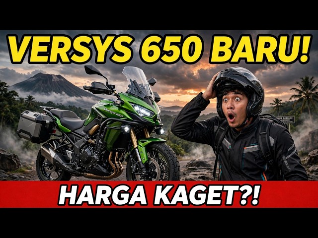 GAK NYANGKA! KAWASAKI VERSYS 650 2026 TURING ENAK, HARGA CUMA SEGINI?!*#KawasakiVersys650 