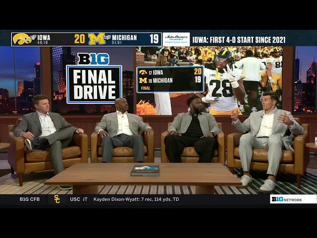 Highlights and Analysis: Iowa Stuns Michigan on Last-Second TD | Big Ten Football