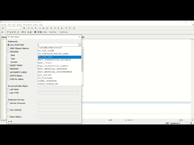 06 Driver Program for Adobe forms | SAP Adobe Forms