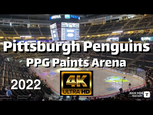 【4K】Pittsburgh Penguins - PPG Paints Arena - Walking Tour - NHL Game 2022- 60fps