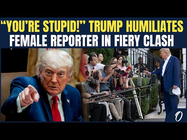 “ARE YOU STUPID?” Trump Insults Female ABC Reporter and Calls Her Network the “Worst of All”