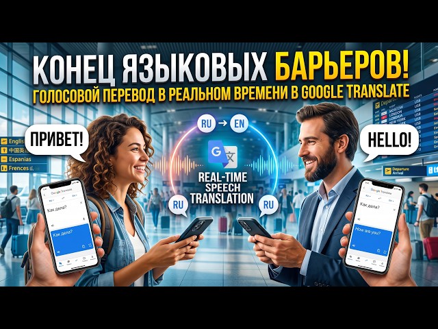 Breaking language barriers: real-time speech translation added to Google Translate