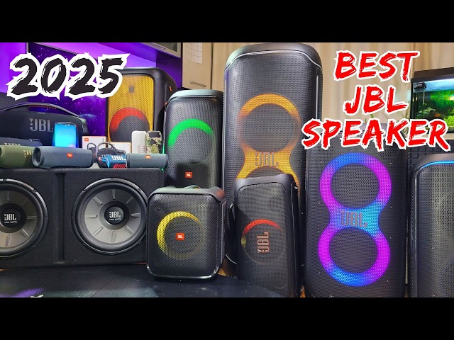 I Tested ALL JBL Speakers And Found The BEST ONE + BASS Test