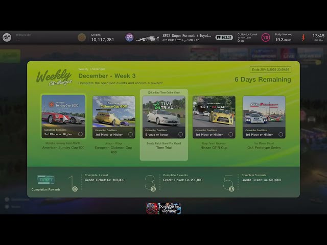 !!"Gran Turismo 7"!!"LIVE"!!"PS5Pro"!! NEW Weekly Challenge Races!! Part-VR2!! ;) !!"2k&HDR&VR2"!!