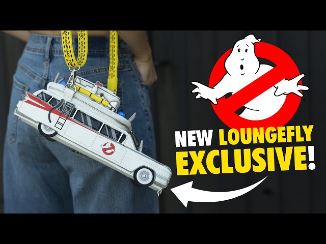 New Light-Up Ghostbusters Ecto-1 Loungefly Crossbody Bag Launches Today