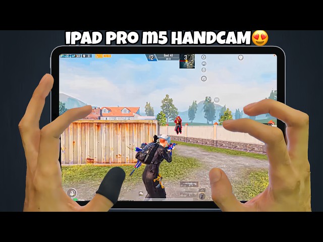 iPad Pro m5 😍 PUBG HANDCAM Smooth + 120 FPS 🔥 pubg test / Gameplay/ Best sensitivity