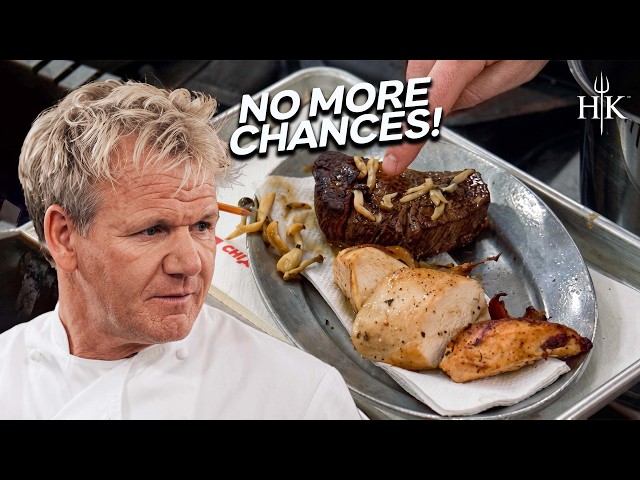 The Most Brutal Jacket Removal of the Season! | Hell's Kitchen USA