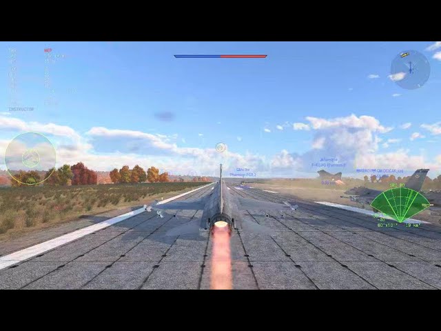 War Thunder F-16A ADF PS5 Gameplay