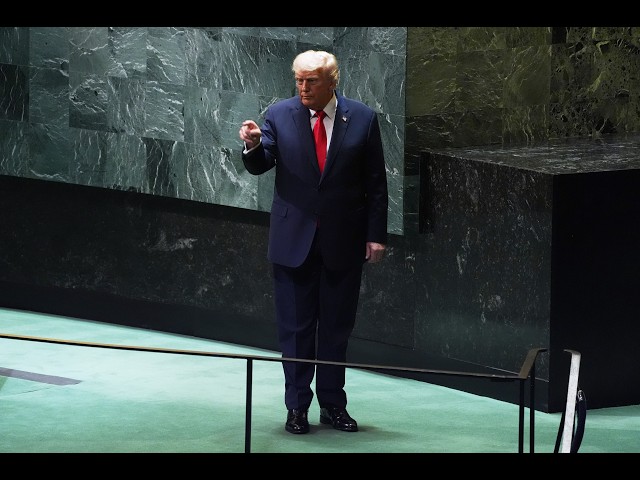 LIVE | President Trump addresses world leaders at UN General Assembly