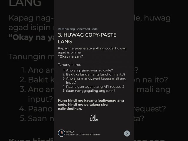 Paano Mag-Vibe Code Nang Maayos | AI Coding for Web Development Without AI Dependency