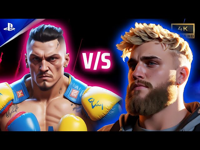 Oleksandr Usyk vs Jake Paul UFC 5 | Real Boxer