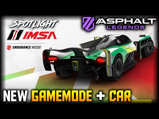 IMSA Spotlight: Good Rewards... LONG Races (Asphalt Legends)
