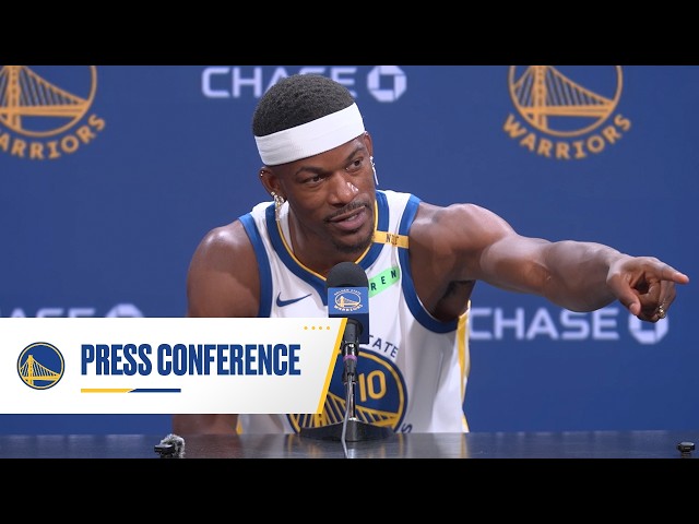 Jimmy Butler Previews Warriors 2026-27 Season | Media Day