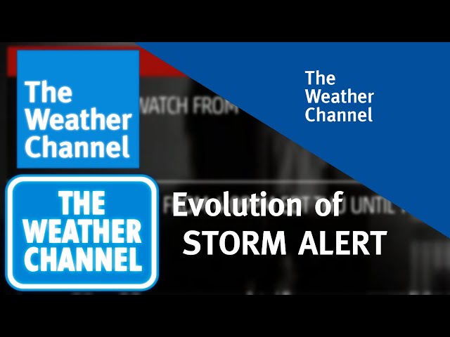 The Weather Channel - Evolution of Storm Alert Theme (2002-Present)