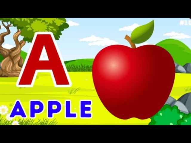 Apple starts with A — A, A, Apple!” “Can you say it with me? A for Apple!🍎