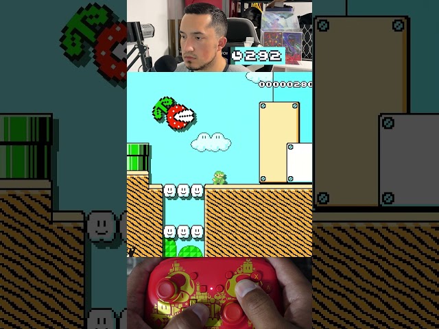 So I found Bowser's big bean burrito #supermariomaker2 #smm2