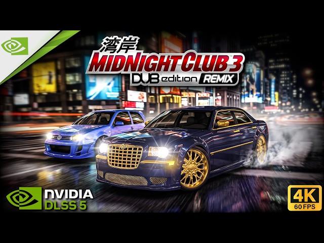Midnight Club 3 DUB Edition Remix - DLSS 5 Gameplay [4K 60FPS]