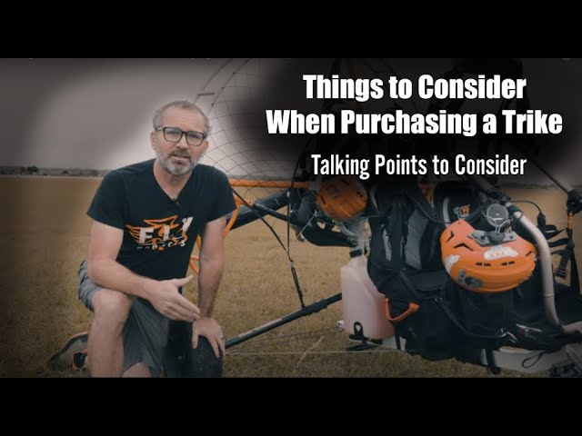 Things YOU should Consider When Buying a PPG Trike - Fly Products