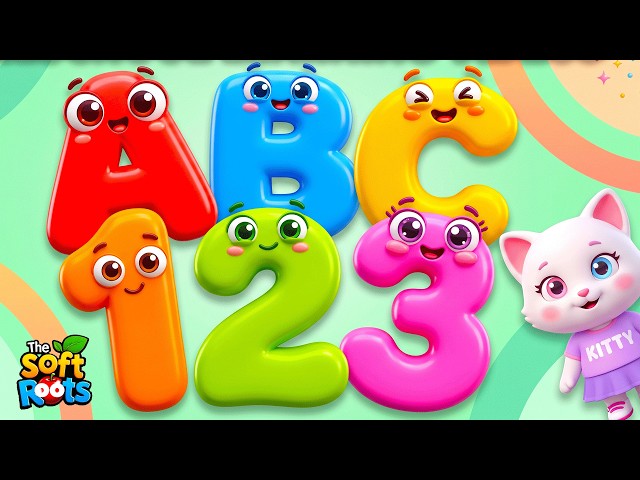 Preschool Learning activities for 3 year olds at home | Learn ABC Phonics Shapes Numbers Colors 🌈