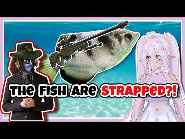 WHY DOES THIS FISH HAVE A GUN?! | VTuber Reacts to MoreParz