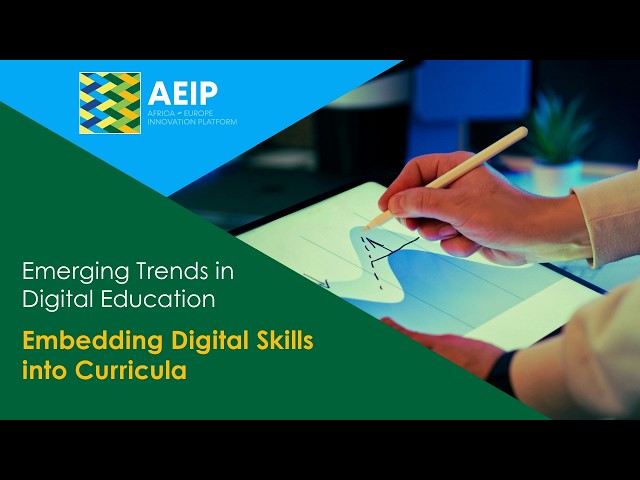 Emerging Trends in Digital Education Webinar Series: Embedding Digital Skills into Curricula