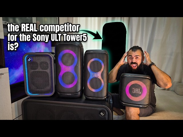 Is The Sony ULT Tower 5 Actually Better Than JBL PartyBox Speakers?