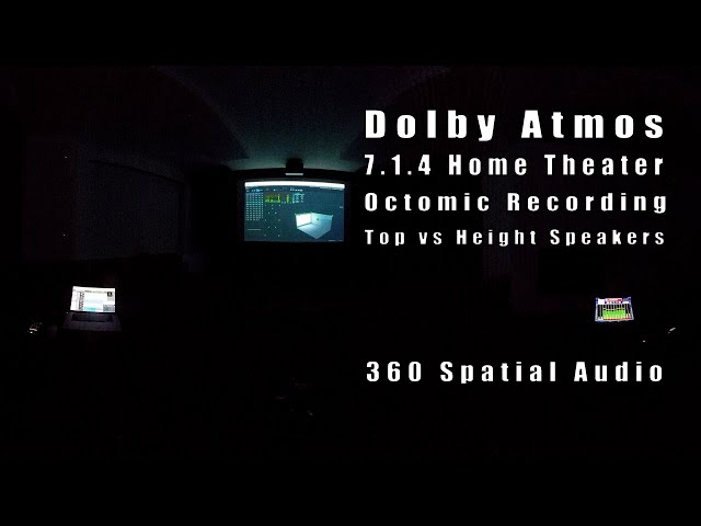 Dolby Atmos - 7.1.4 Home Theater Playback - 360 Spatial Audio