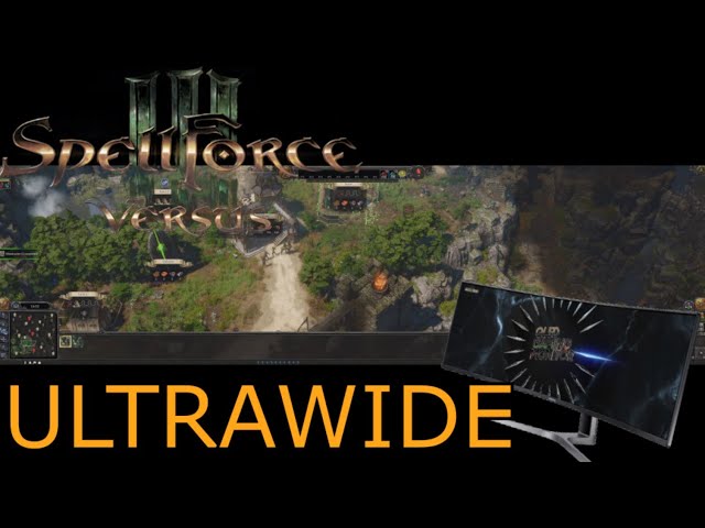 SpellForce 3: Fallen God - Online skirmish match at 3840x1080 32:9 with 49" Monitor