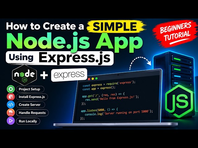 Build Your First Express.js Application in Node.js