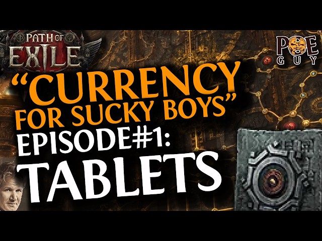 [PoE 2] - CURRENCY METHODS - EPISODE 1: TABLETS // LOW INVESTMENT & LOW EFFORT STRATEGIES