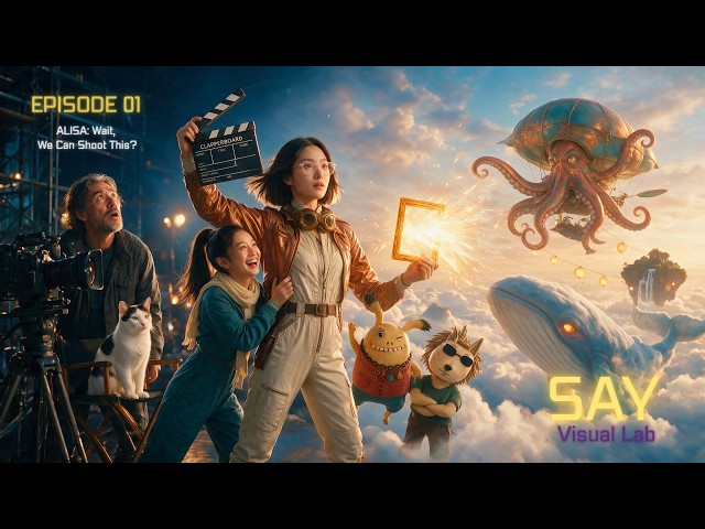 ALISA: Wait, We Can Shoot This? | SayVision Neo EP01 | AI Fantasy Comedy Short Film