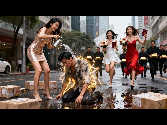 A deliveryman is rejected at a blind date, yet beautiful women pursue him.